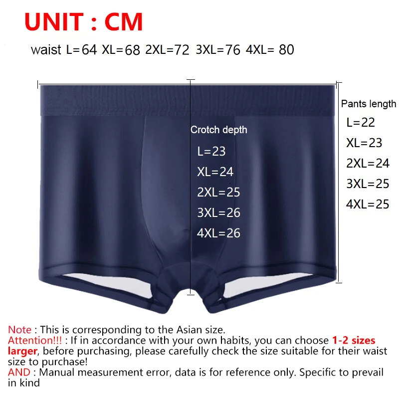 (image for) 4pcs Men's Ice Silk Cool Boxer Briefs, Mesh Breathable Soft Comfy Stretchy Boxer Trunks, Sports Trunks, Multicolor Men's Underwear